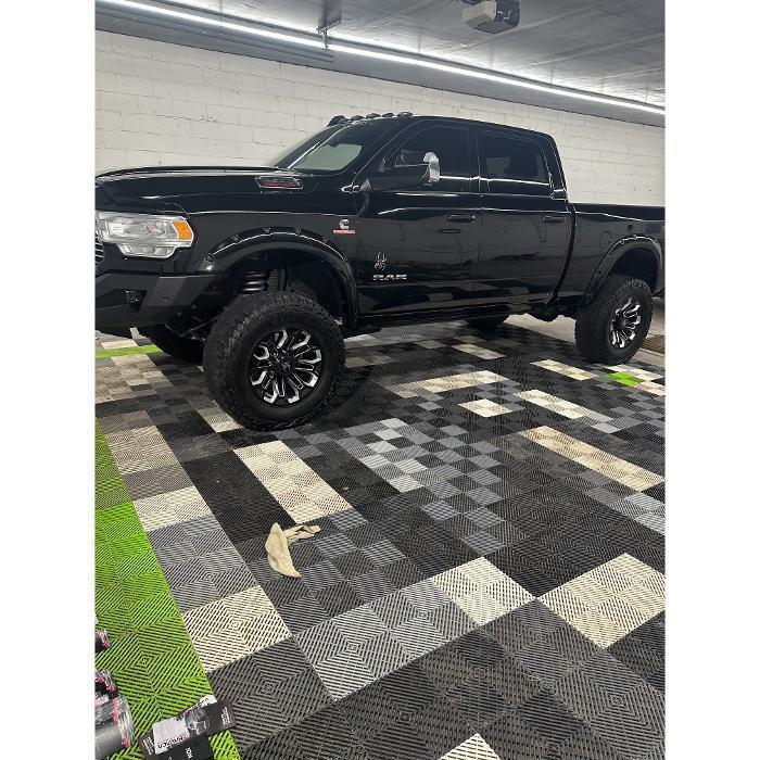full detail and window tint on a dodge RAM 2500