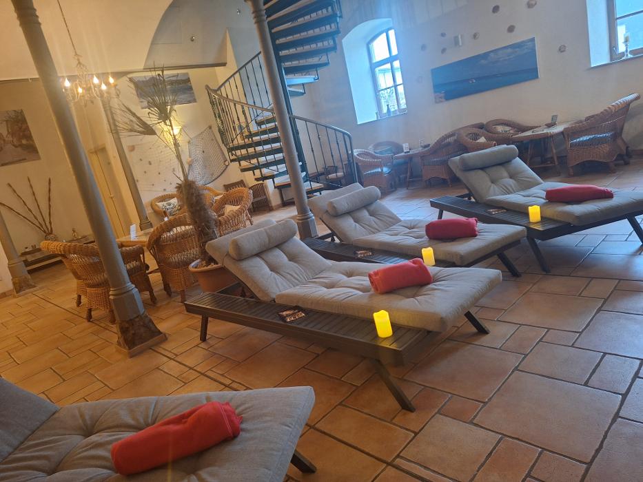 Schlosstherme & Eiscafé Seerhausen, Zum Park in Stauchitz