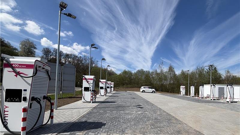 IONITY Charging Station, Frankfurter Straße in Niedernhausen
