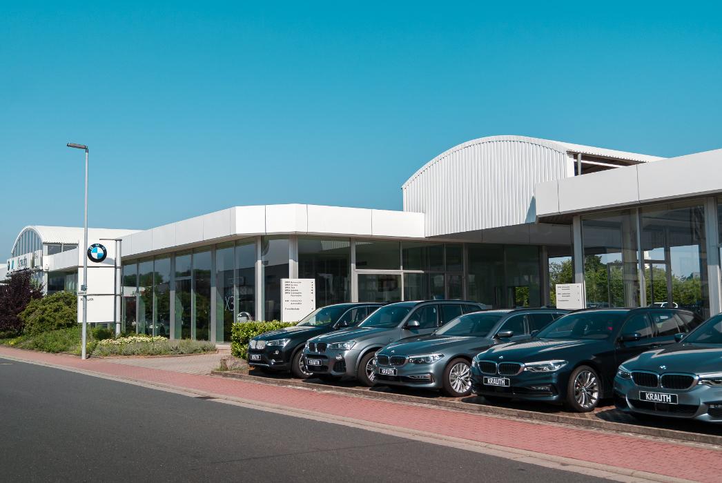 Autohaus Krauth Hockenheim, Mannheimer Straße in Hockenheim