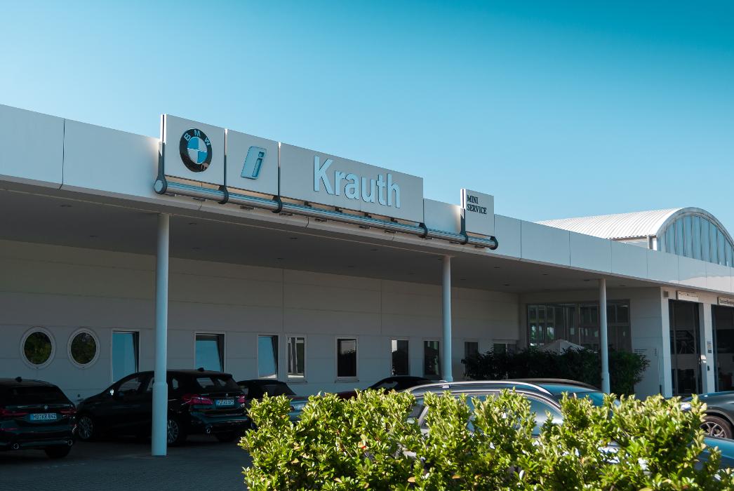 Autohaus Krauth Hockenheim, Mannheimer Straße in Hockenheim