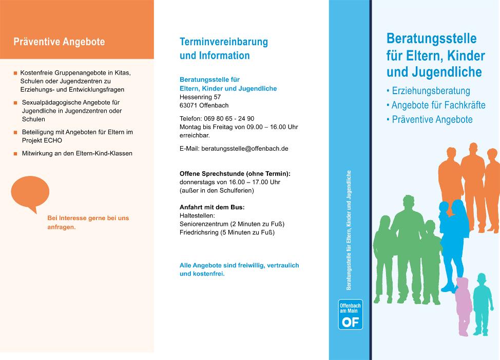 Beratungsstelle für Eltern, Kinder und Jugendliche der Stadt Offenbach, Hessenring in Offenbach am Main