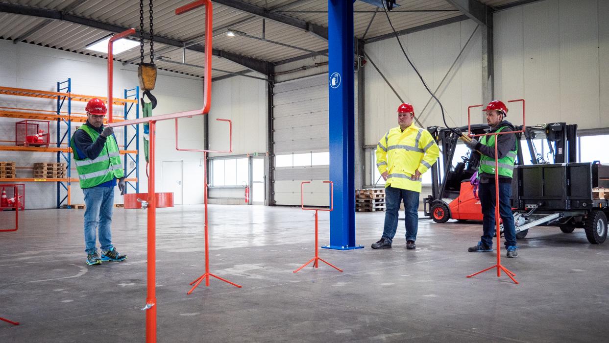 LINDIG Fördertechnik GmbH - Verwaltung & Akademie, Albert-Lindig-Straße in Krauthausen
