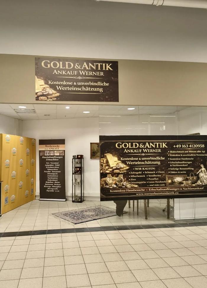 Goldankauf Hattersheim - Gold & Antik Ankauf Werner im Globus, Heddingheimer Straße in Hattersheim