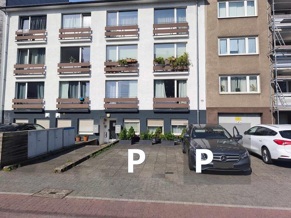 ampido Parkplatz, Siegburger Straße in Köln