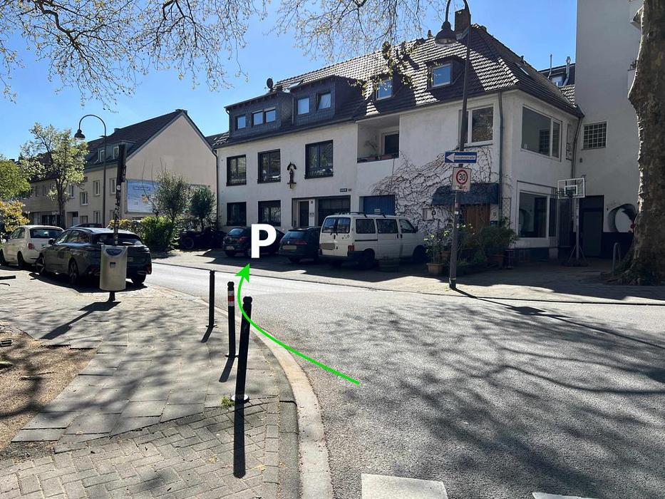 ampido Parkplatz, Achterstraße in Köln