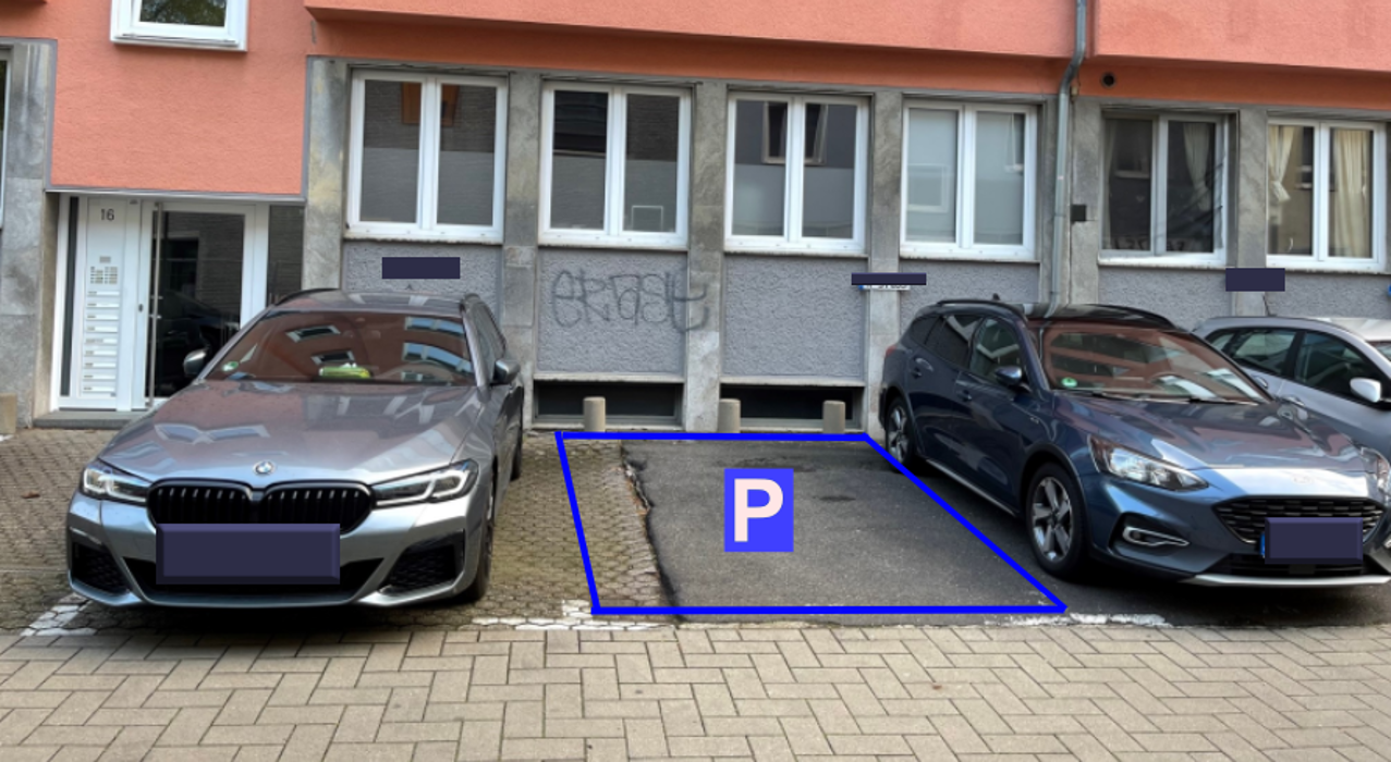 ampido Parkplatz, Vogteistraße in Köln