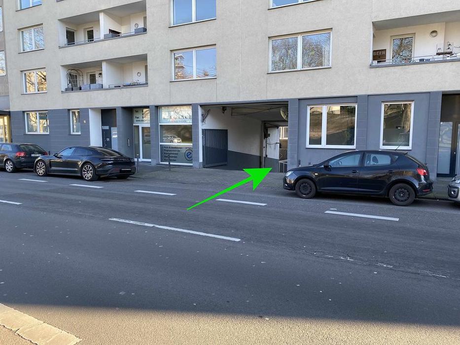 ampido Parkplatz, Blaubach in Köln