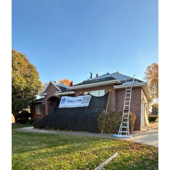 Installed a class 4 designer shingle on this beautiful home