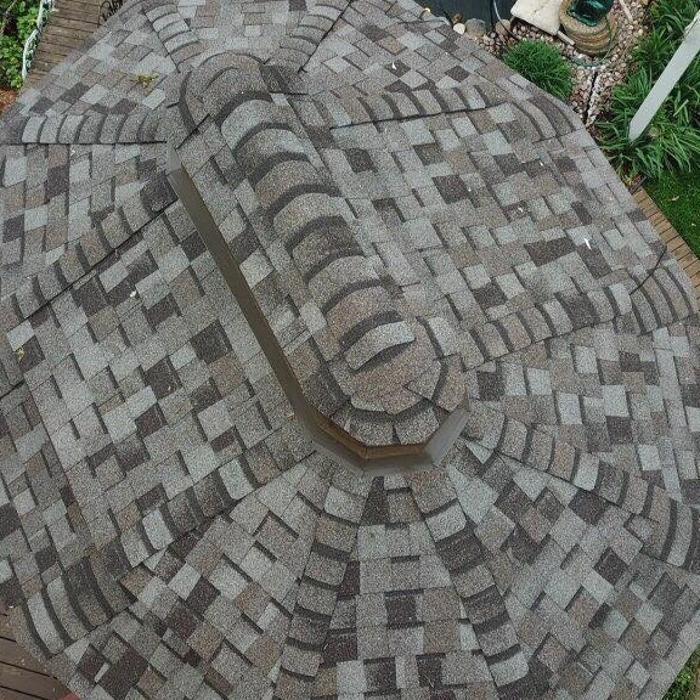 Storm and hail damaged roof inspection in Stephenson 
County IL. MAS Roofing specializes in storm damage 
assessment and insurance claim documentation for 
Northwest Illinois homeowners.