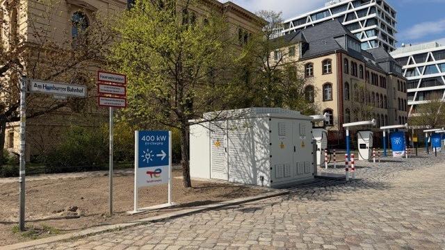 TotalEnergies Charging Station, Invalidenstrasse in Berlin