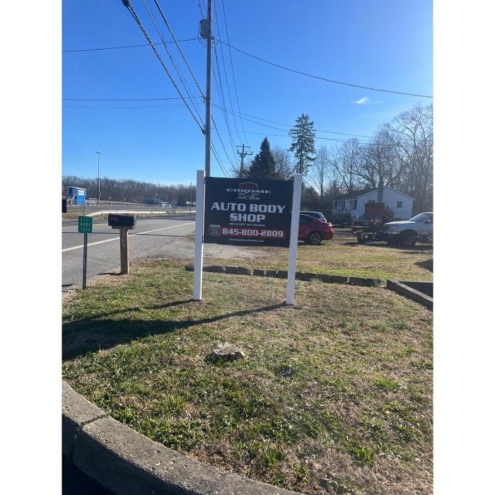 Exterior view of Chrome Auto Collision in Middletown NY providing professional auto body and collision repair services.