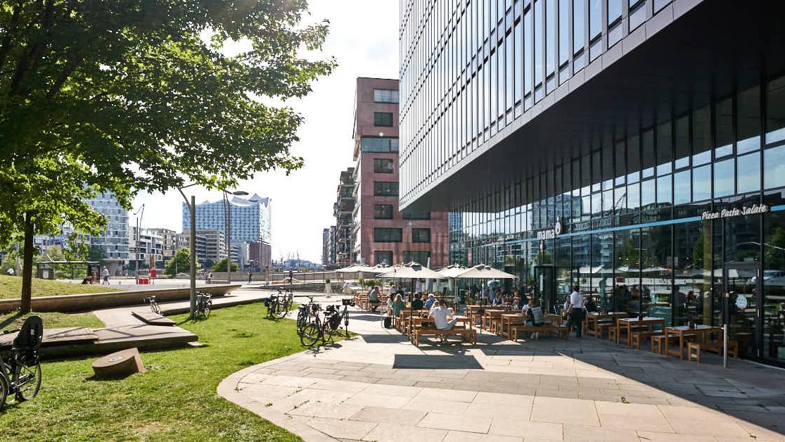 Mama trattoria Hamburg Hafencity, Am Sandtorkai in Hamburg