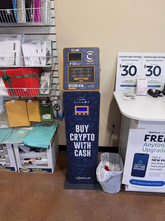 CoinFlip Bitcoin ATM - Qwik Pack and Ship Greenville (Greenville)