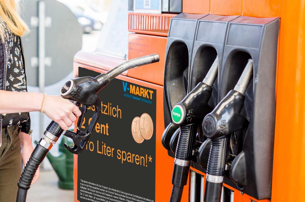 Tankstelle V-Markt, Balanstraße in München