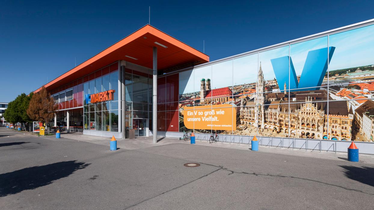 V-Baumarkt, Maria-Probst-Straße in München