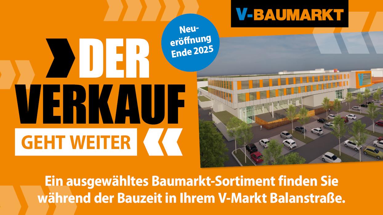 V-Baumarkt, Balanstraße in München