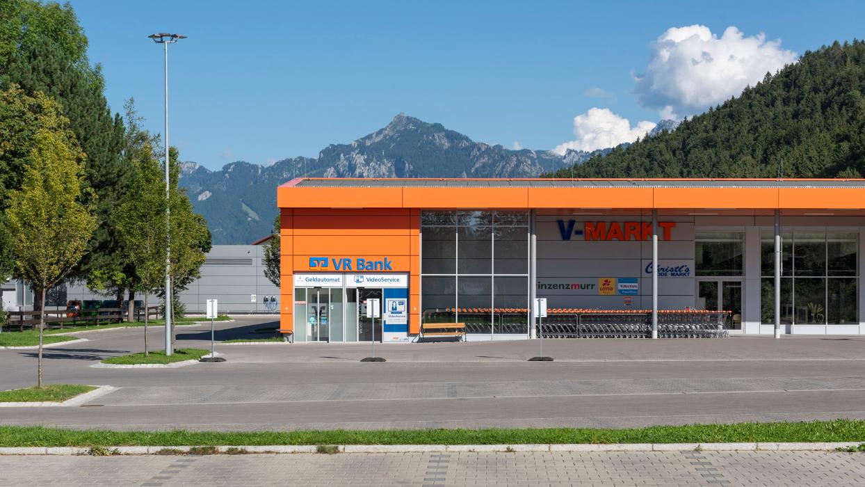 V-Markt, Kemptener Straße in Füssen