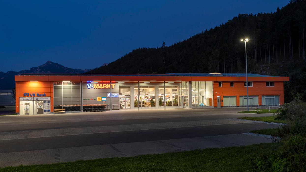 V-Markt, Kemptener Straße in Füssen