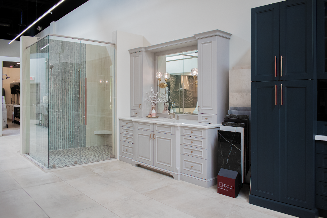 A look at some of the bathroom remodeling options at the Premier Design-Build-Remodel Scottsdale Showroom.