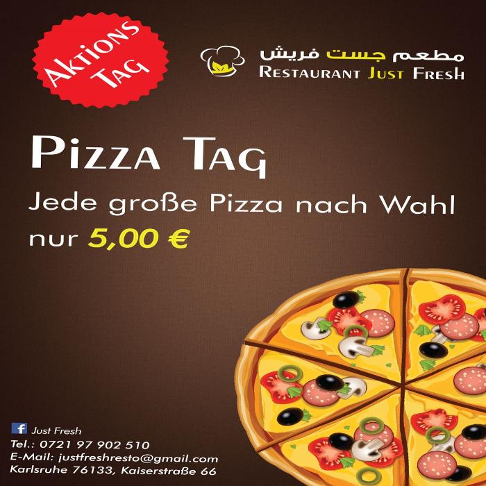 Just Fresh, Kaiserstraße in Karlsruhe