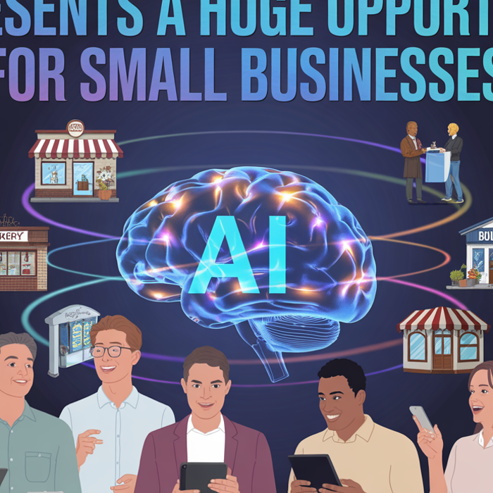 We have the AI solutions that present a huge opportunity for small businesses.