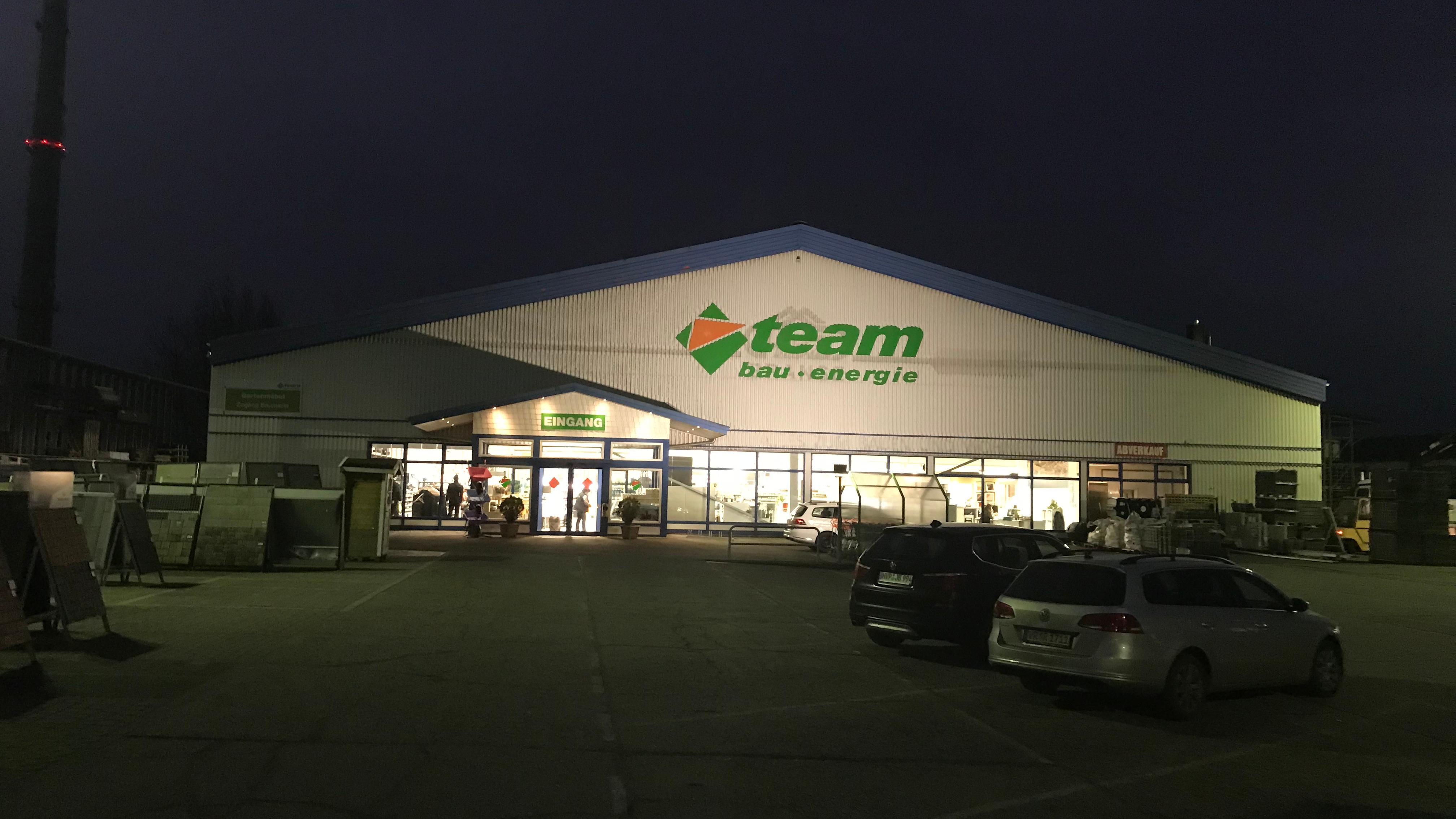 team baucenter GmbH & Co. KG - Barth, Mastweg in Barth