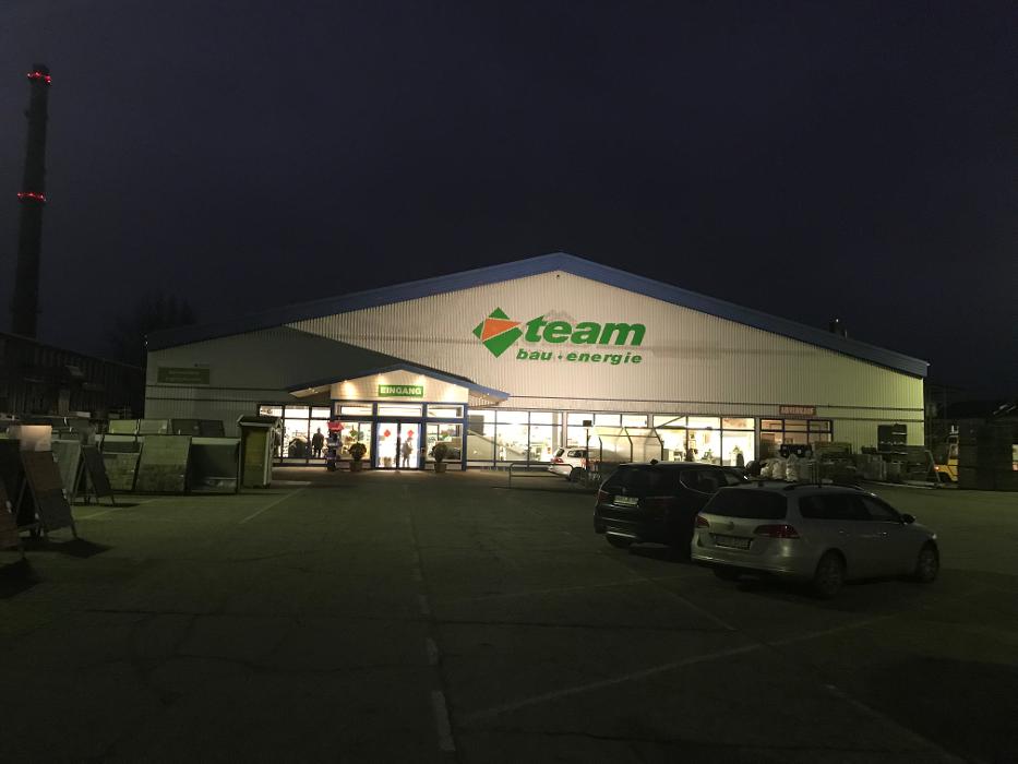 team baucenter GmbH & Co. KG - Barth, Mastweg in Barth