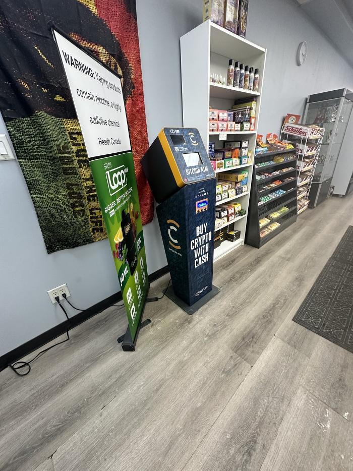 CoinFlip Bitcoin ATM - Unique Smoke and Convenience Store (Regina)