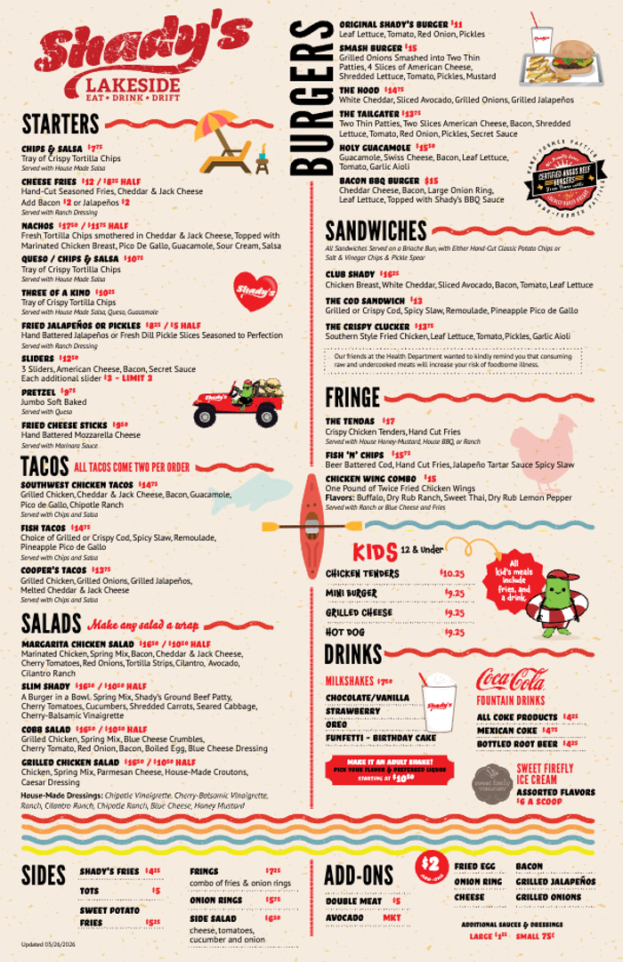 Shady's Burgers & Brewhaha