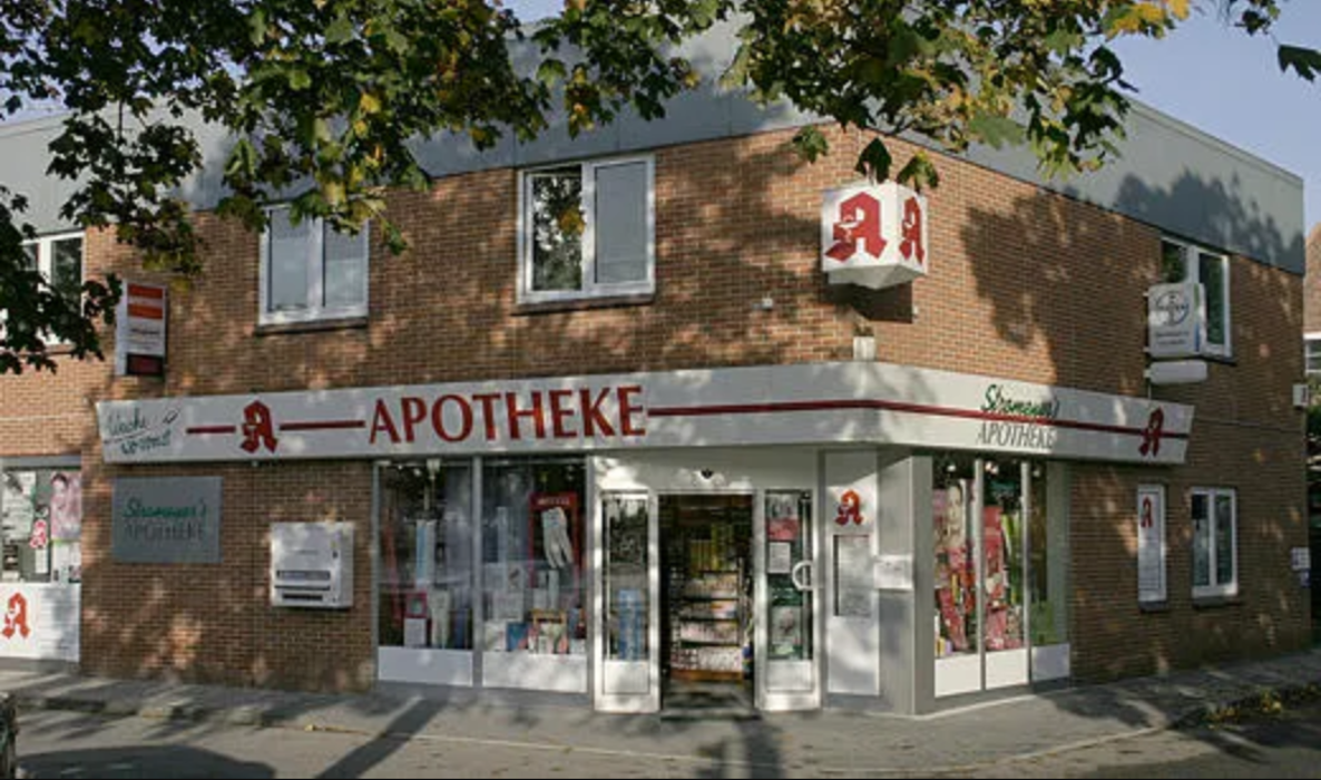 Stromeyers Apotheke, Husumer Straße in Flensburg