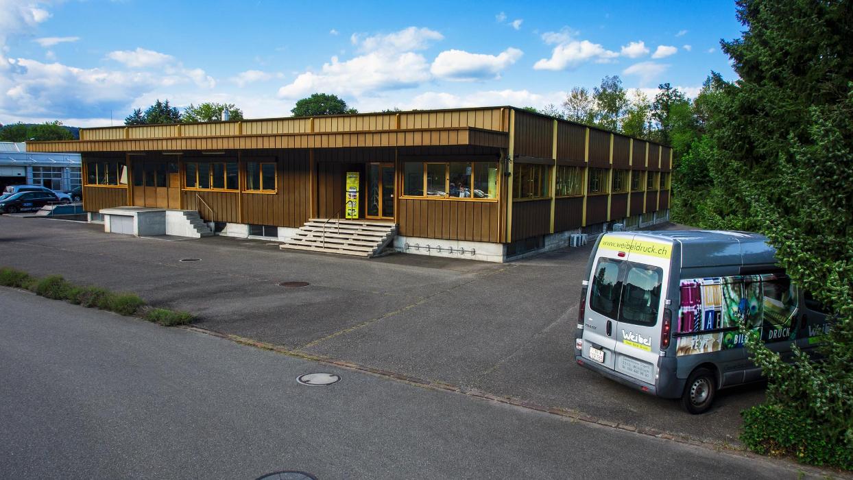 Weibel Druck AG, Aumattstrasse in Windisch