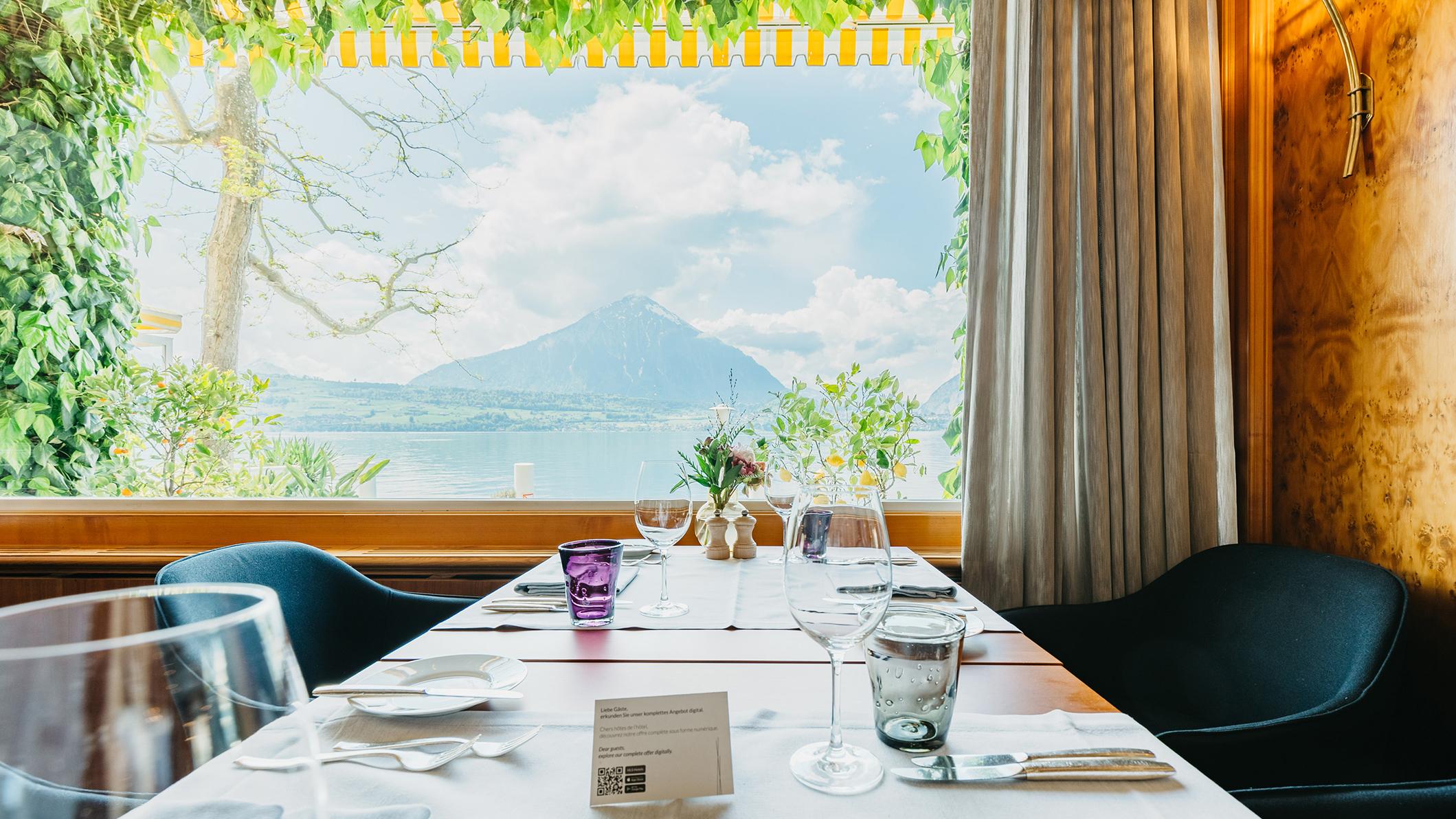 Orangerie Restaurant & Bar, Seestrasse in Merligen