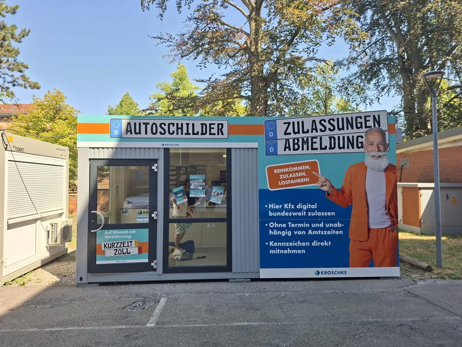 Kroschke Kfz Kennzeichen, Königsallee in Ludwigsburg