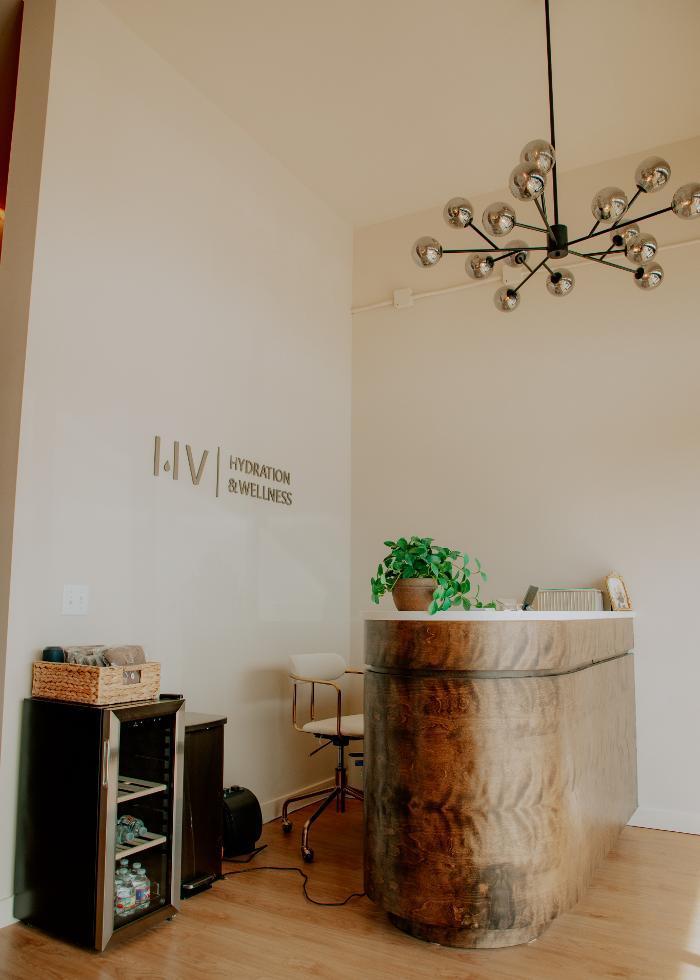 I IV Hydration & Wellness mobile IV Bentonville lounge lobby