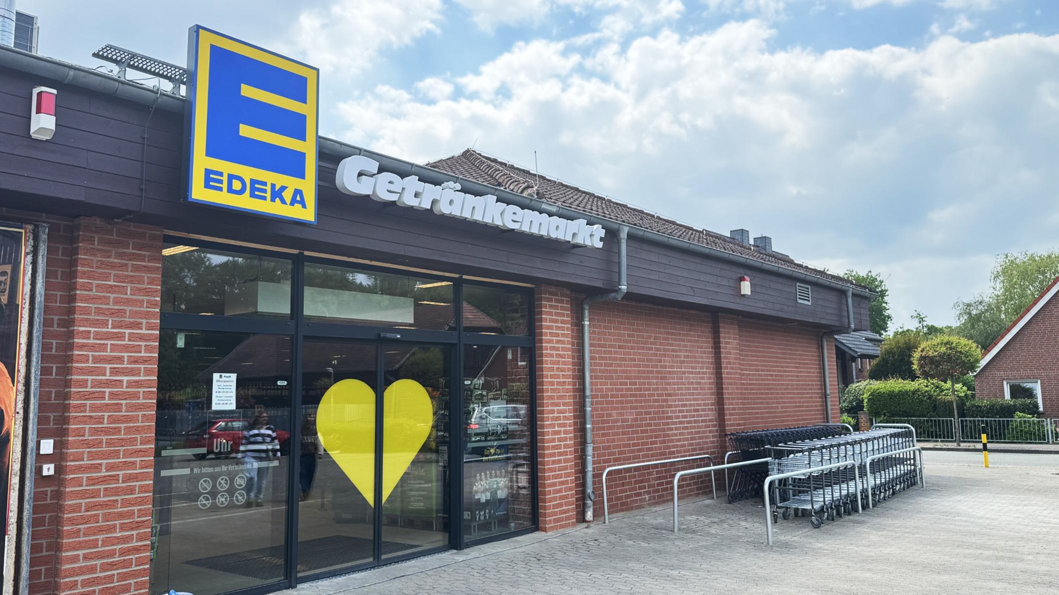 EDEKA Rauth Getränkemarkt, Schäferkamp in Sternberg