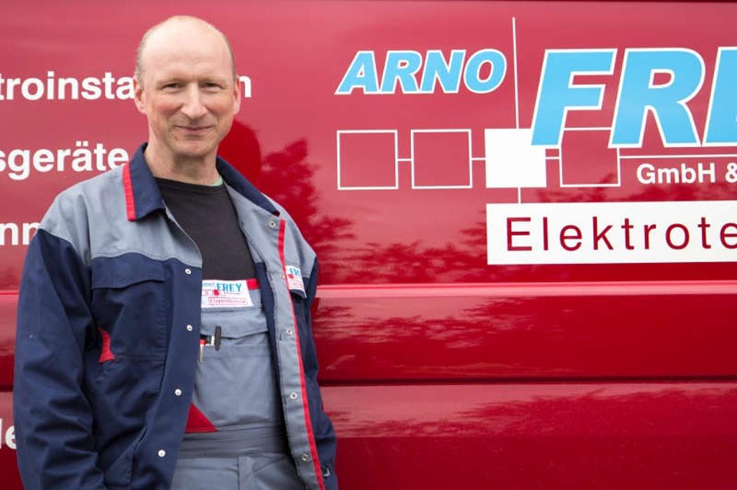 Arno Frey Elektrotechnik GmbH & Co. KG, Gutenberger Straße in Wallhausen