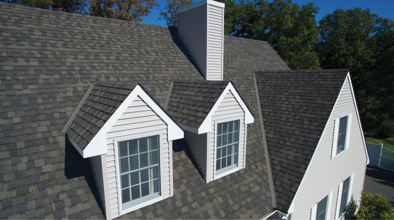 Premium asphalt shingle roofing options with professional installation and warranty.