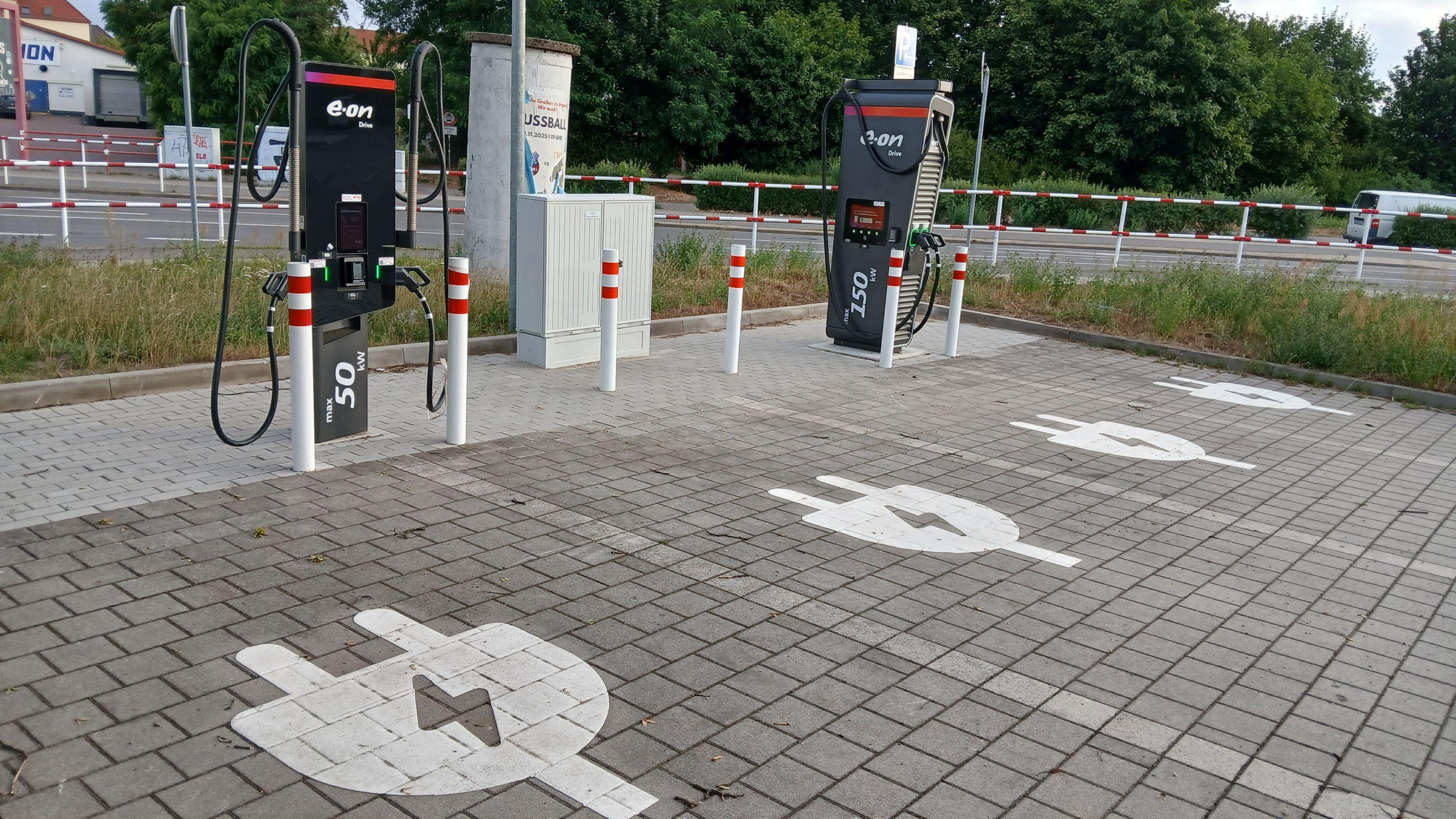 E.ON Drive Public Ladestation, Torgauer Landstraße in Eilenburg