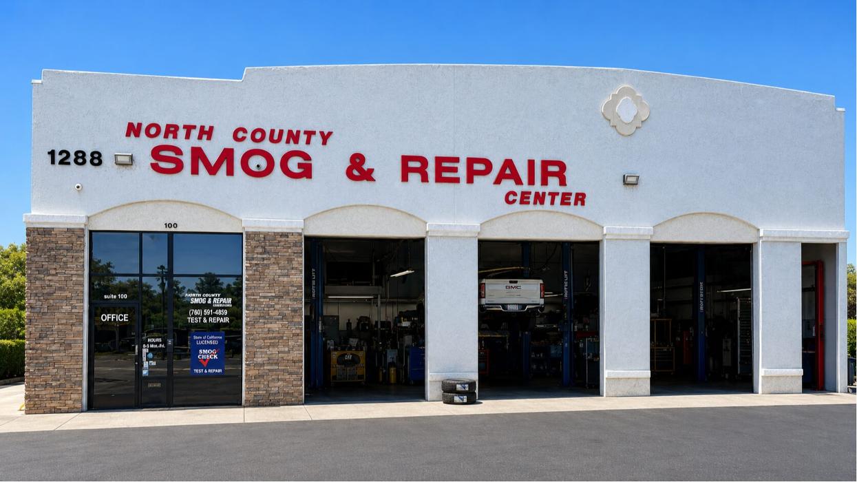 North County Smog & Auto Repair Center front of building