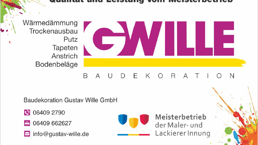 Baudekoration Gustav Wille GmbH, Am Freien Koben in Biebertal