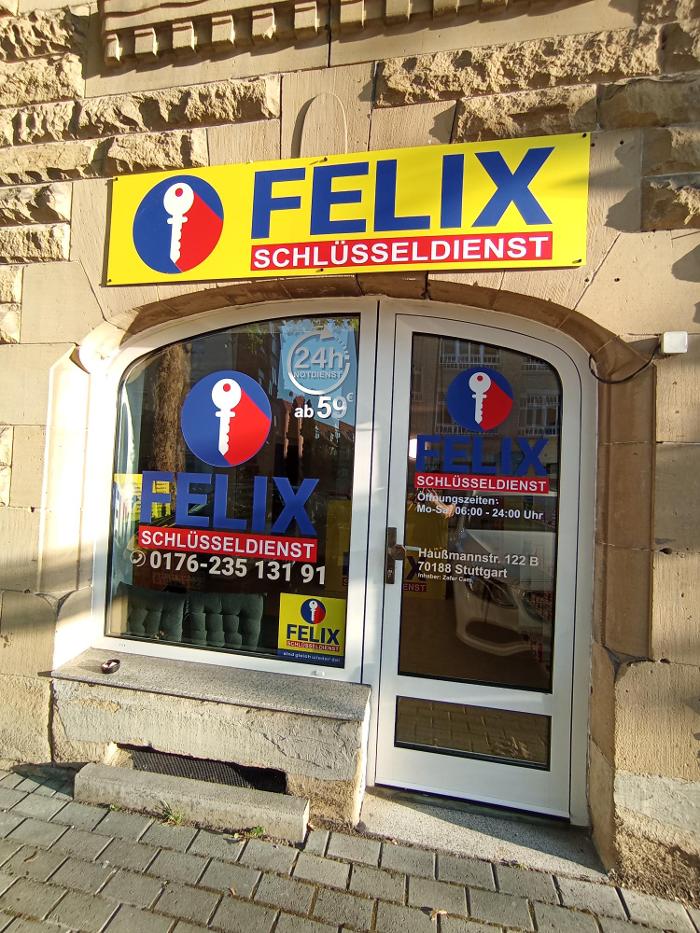 FELIX Schlüsseldienst Stuttgart, Haußmannstraße in Stuttgart