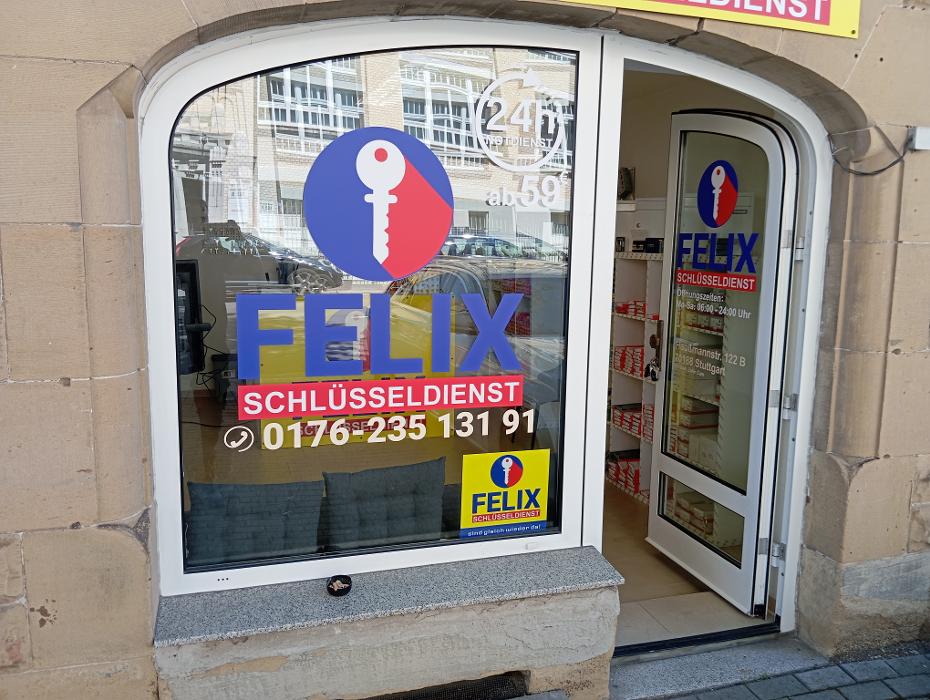 FELIX Schlüsseldienst Stuttgart, Haußmannstraße in Stuttgart
