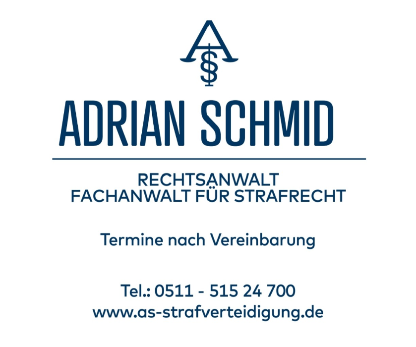 AS Strafverteidigung | Adrian Schmid, Rechtsanwalt und Fachanwalt für Strafrecht, Volgersweg in Hannover