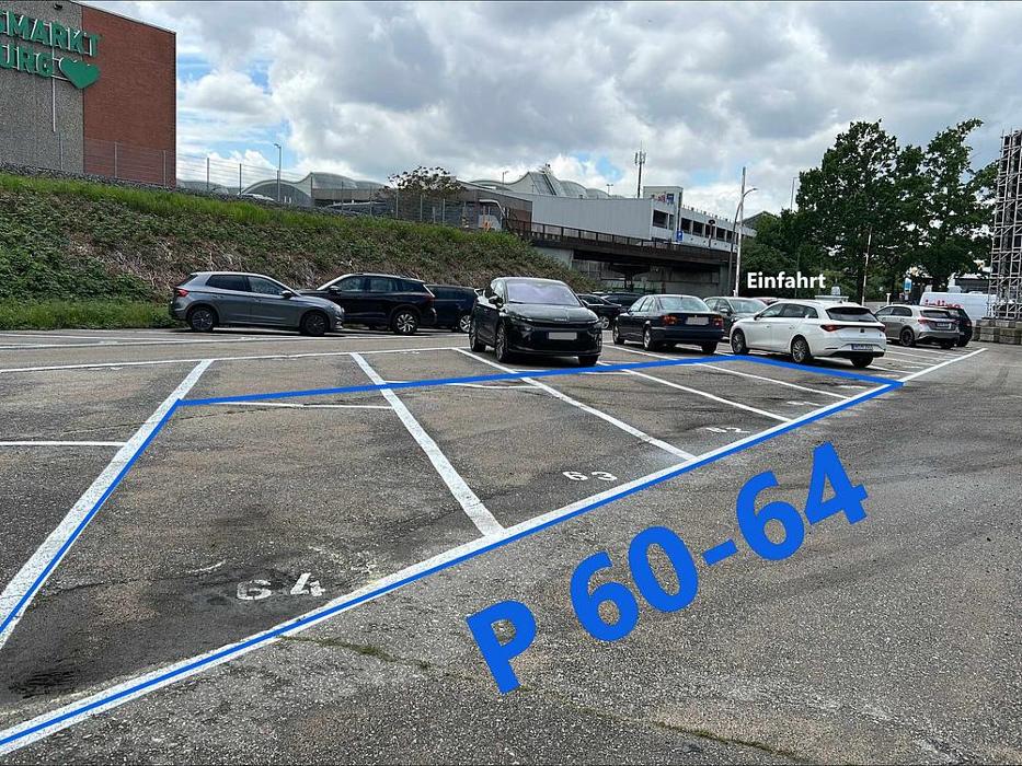 ampido Parkplatz, Amsinckstraße in Hamburg