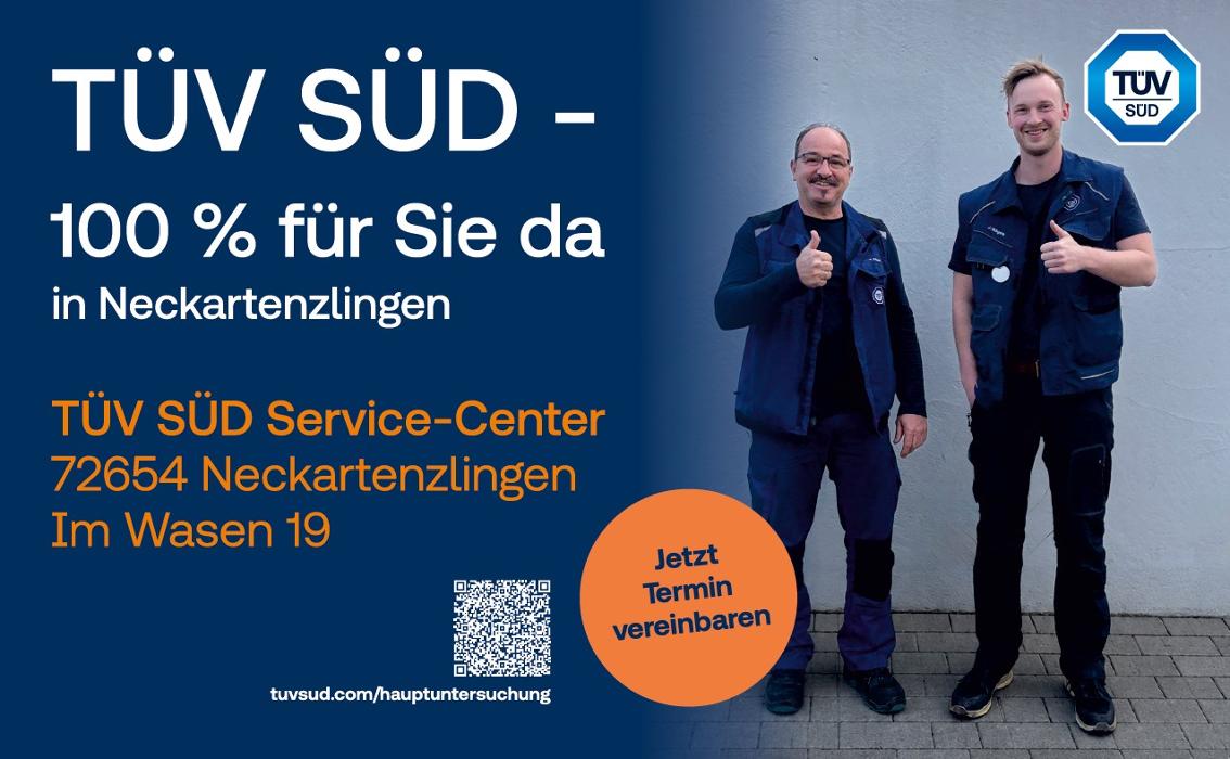 TÜV SÜD Service-Center Neckartenzlingen, Im Wasen in Neckartenzlingen