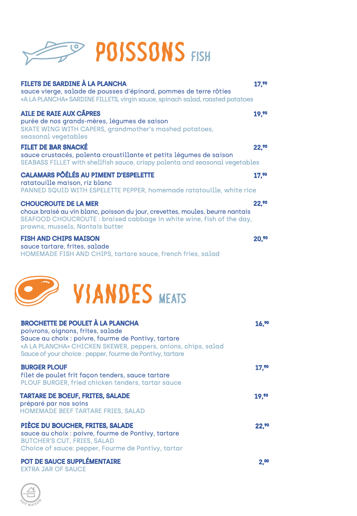 Menu Menu