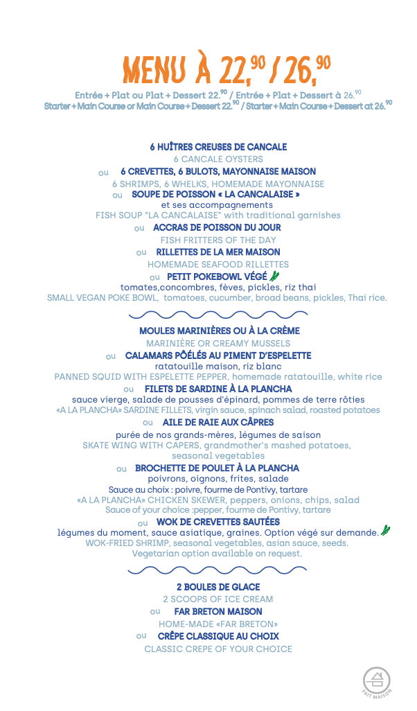 Menu Menu