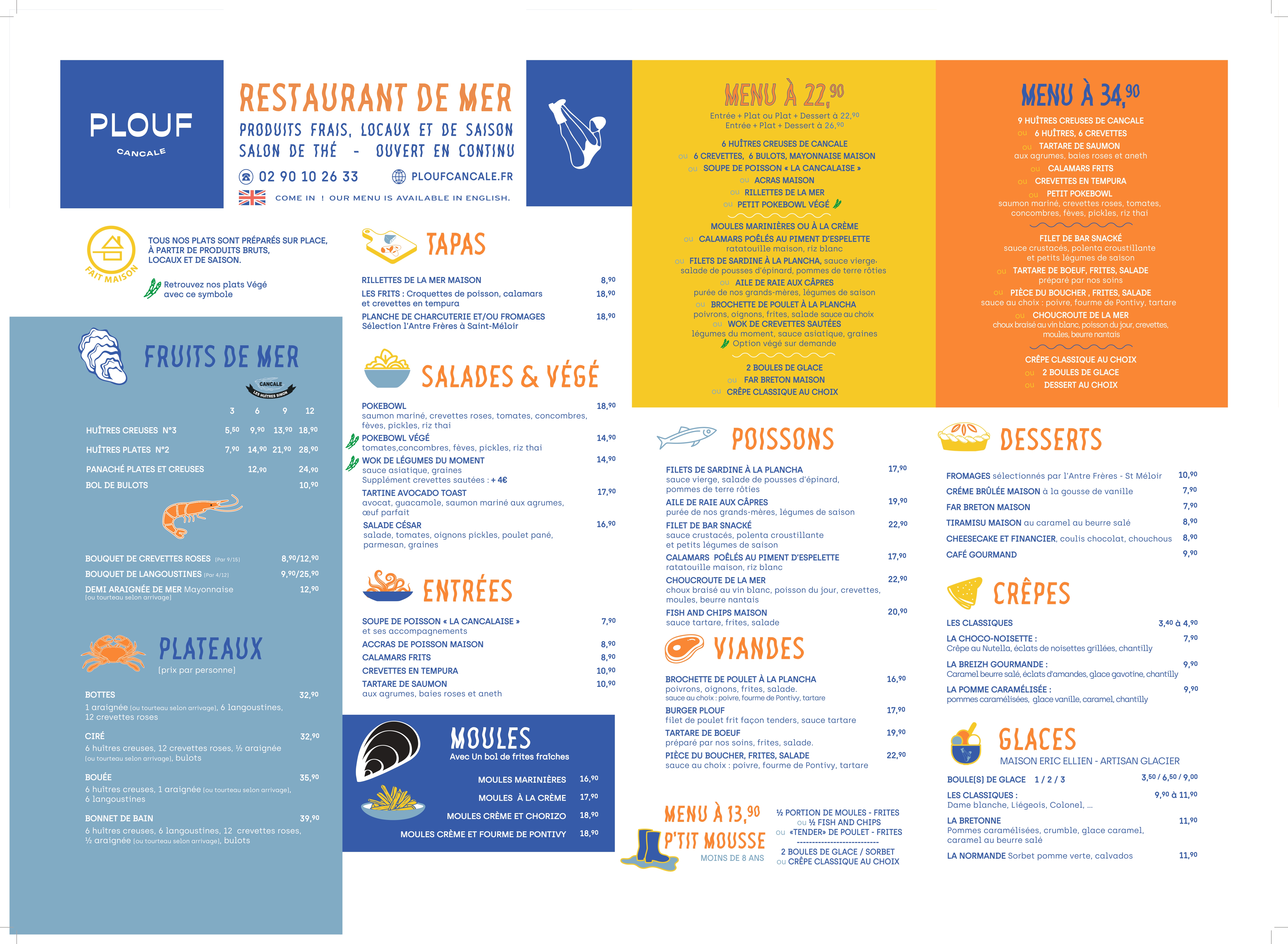 Menu Menu