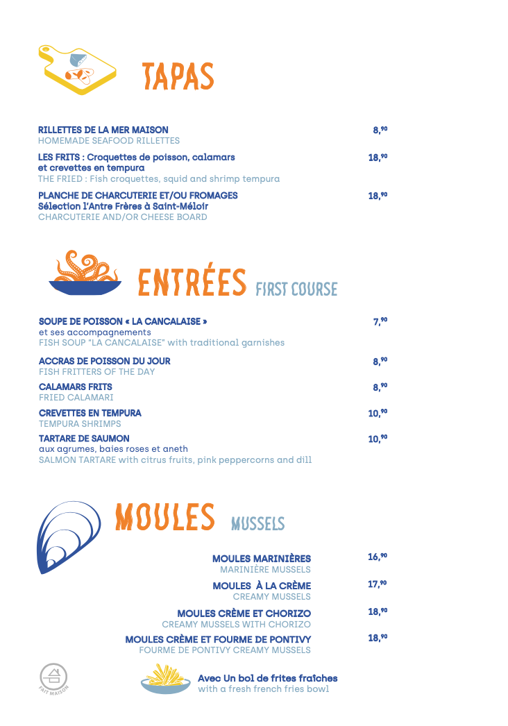 Menu Menu
